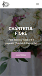 Mobile Screenshot of cvartetulfiore.ro