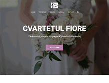 Tablet Screenshot of cvartetulfiore.ro